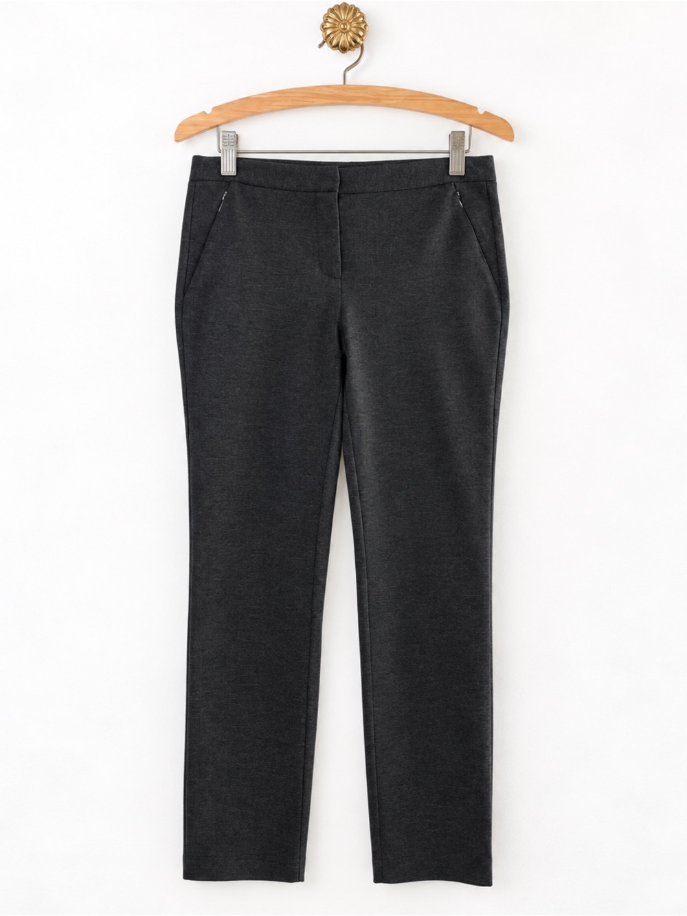 Kobi Halperin stretch straight leg slacks pants trousers 4